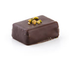 Chocolat à la pâte d'amande et pistache