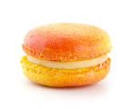 Macaron pêche-abricot